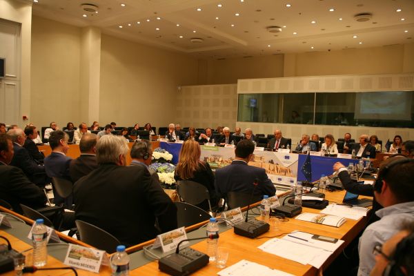 Από την συνεδρίαση της Πλατφόρμας των ΕΟΕΣ στο Ζάππειο Μέγαρο, Αθήνα 4 Μαΐου 2018.